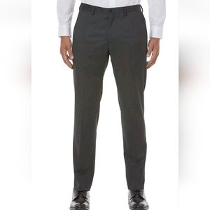Armani Exchange Mens Pants Size 30 Gray Charcoal Wool Stretch Trousers Unhemed